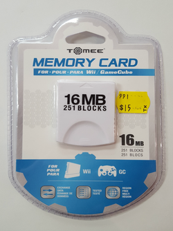 Wii/GC Memory Card